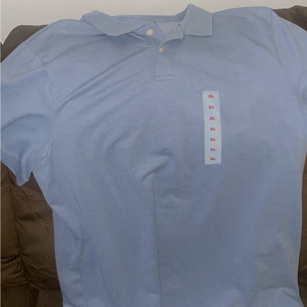 Old Navy Sky Blue Polo Shirt